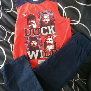 😎Duck wild 4T set.